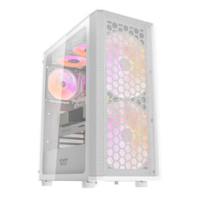 DarkFlash DK360 bílá / ATX / 4x 120 mm / 2x USB-A / průhledná bočnice / bez zdroje (DK360 White + 4 fans)