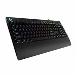 Logitech G213 černá / herní klávesnice / USB / Drátová / US (920-008093)