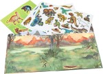 Dino world Dino world, 3501224, Sticker fun, kreativní sešit se samolepkami, dinosauři