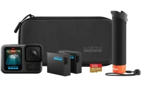 Rozbaleno - GoPro HERO 13 Black Bundle/sportovní kamera / 5.3K/60fps / 27Mpix / stabilizace obrazu / USB-C Wi-Fi BT / rozbaleno (CHDRB-131-RW.rozbaleno)