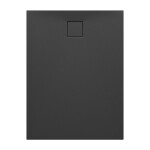 CERSANIT - Sada C255 sprchová vanička obdélníková TAKO SLIM 120x90x4,5 černá mat + sifon VIR S208-002
