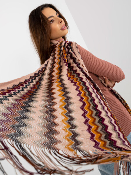 Šála AT SZ 2799.12X růžová jedna velikost
