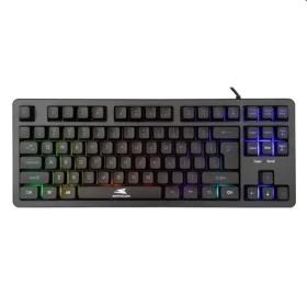 Baracuda KRILL Herní membránová klávesnice / US layout / 1.5m / RGB / USB / Antighosting 19 kláves / černá (KRILL-B)