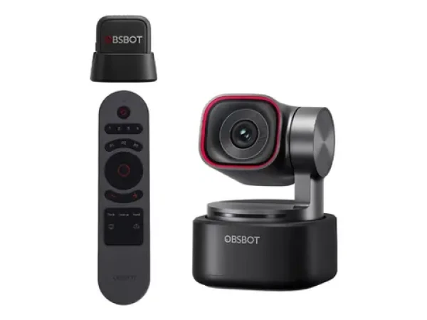 OBSBOT Tiny 3 4K Remote + MIC Combo / webkamera / gimbal / 4K@30fps / FullHD@120fps / USB-C / Mikrofon (OWB-2409-CE (M))