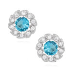 LUNICA Veselé stříbrné náušnice 0088 Ag 925; ≤1,4 g.