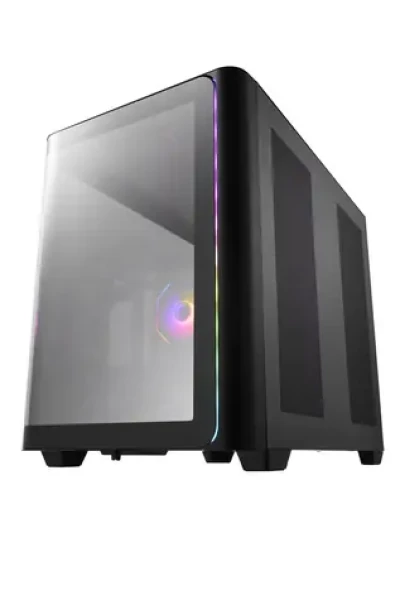 Fortron FSP M580-BP černá / Skříň / Midi Tower / ATX bez zdroje / 4x ARGB / průhledná bočnice (POC0000247)