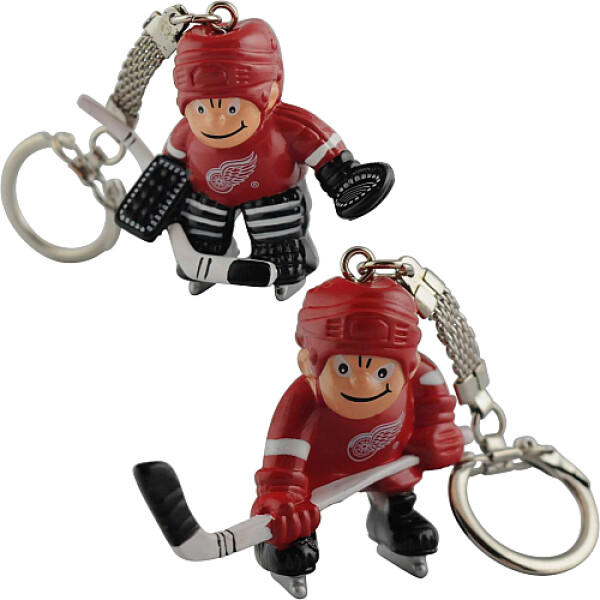 JF Sports Canada Přívěšek - Mini Players - Detroit Red Wings - 2 kusy 4054385