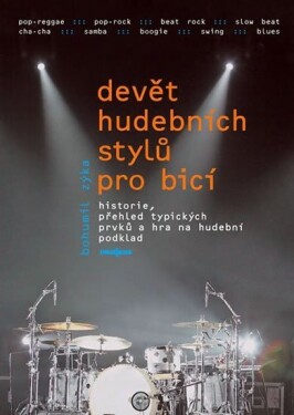 Devět hudebních stylů pro bicí nástroje + DVD - Bohumil Zyka