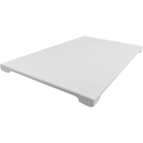 CERANO Kryt odtoku pro vaničky Gusto - bílá matná - 19,5x11,8 cm