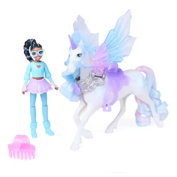 SPIN MASTER Unicorn Academy herní set jednorožec Glacier a Layla