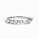Royal Fashion stříbrný prsten GU-DR23094R-SILVER-MOONSTONE-TOPAZ Velikost: 5 (EU: 49-50)