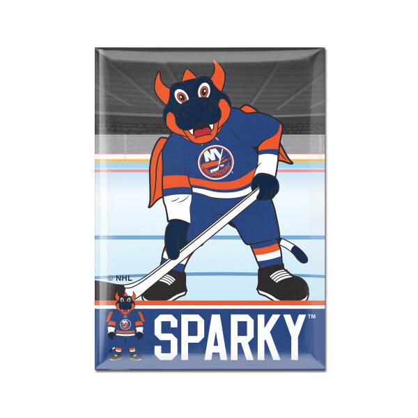 Wincraft Magnet New York Islanders NHL Metal Magnet MASCOT