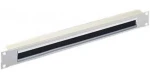 Rittal DK 7140.535 / Průchozí panel s kartáčem / 19" / 1U / RAL 7035 (7140535)