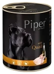 Dolina Noteci Piper Animals křepelka 800 g / Konzerva pro psy / Bez obilovin / Pro dospělé psy všech plemen