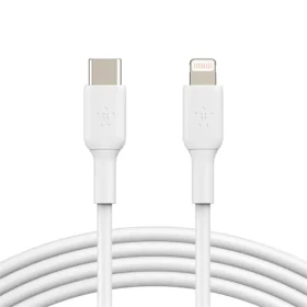 BELKIN CAA003bt1MWH kabel USB-C na Lighting bílá / 1m (CAA003bt1MWH)