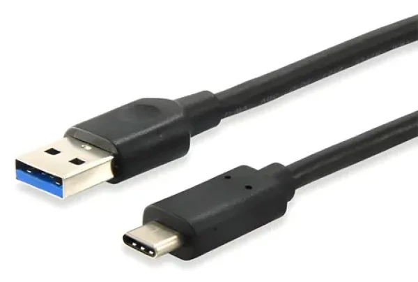 Equip černý / Kabel / USB-A - USB-C / USB 3.2 Gen 1 / 5 Gbps / 1 m (12834107)