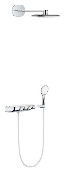 GROHE - Rainshower SmartControl Sprchový set Duo pod omítku s termostatem, 36 cm, měsíční bílá 26443LS0