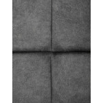 Židle jídelní, šedý samet, černá pohupová podnož