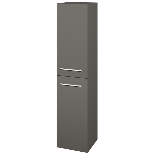 Dřevojas - Vysoká skříň DOS SVD2 35 - N06 Lava / Úchytka T03 / N06 Lava / Pravé 210489CP