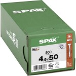 SPAX 1191010450505 R 88091 Senkkopf/T-STAR šroub do dřeva 4.5 mm 50 mm T-STAR plus ocel WIROX 500 ks