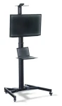 Digitus Podlahový stojan na TV / Stojan na TV / VESA 600x400 mm / 37-70" / nosnost 50 kg / výškově nastavitelný (DA-90370)