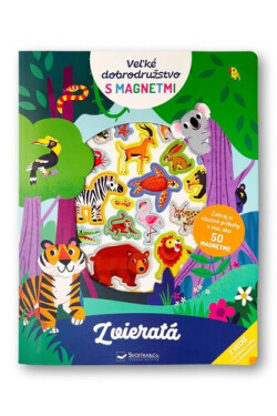 Veľké dobrodružstvo s magnetmi Zvieratá - Mel Draws