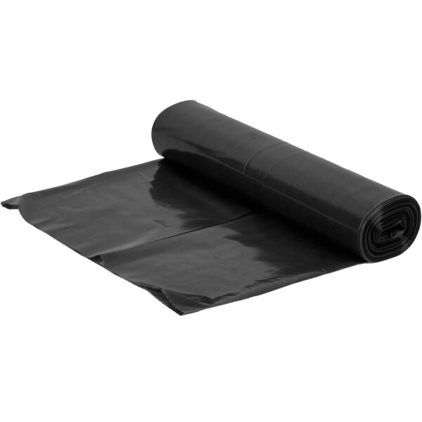 Odpadkové pytle 240L, 100x120cm, v roli 25ks, LDPE 60µm, černé