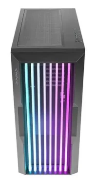 AZZA Guardian 520B černá / PC skříň / Midi Tower / tvrzené sklo / ARGB / ATX, EATX, ITX, mATX / bez zdroje (CSAZ-520BG)