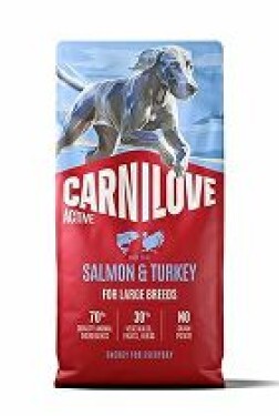 Carnilove Dog Active Dry Salmon&Turkey Adult LB 12kg