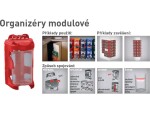 EXTOL CRAFT Organizér modulový přenosný 16 modulů PP