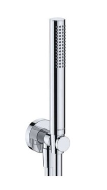 DURAVIT - Sprchy Set sprchové hlavice, kolínka a hadice, chrom UV0762002010