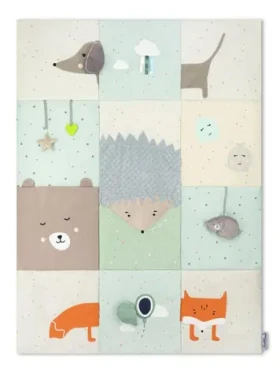 MoMi VOLPI Hrací deka patchwork (MAED00019)