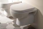 AQUALINE - MODIS závěsná WC mísa, 36x52cm, bílá MD001