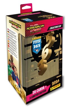 PANINI FIFA 365 2023/2024 ADRENALYN plechová krabička (hranatá)