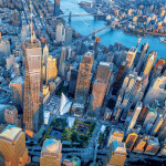 Nástěnný kalendář poznámkový 2027 Notique New York, 30 x 30 cm