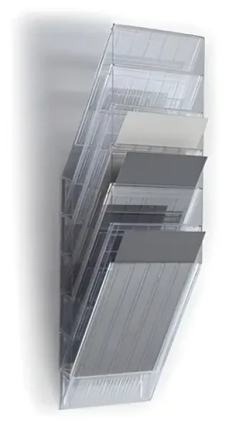 Durable Zásobník na dokumenty 6 přihrádek / Odkladač na dokumenty (1709760400)