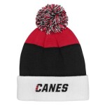 Outerstuff Dětská zimní čepice Carolina Hurricanes NHL Essentials Cuffed Knit W Pom