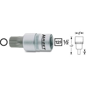 Hazet 990-8 nástrčný klíč 1/2 990-8