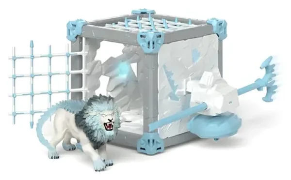 SCHLEICH Eldrador 42766 Figurka Ledový lev BattleCave