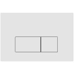 CERANO - Ovládací tlačítko splachování Modulo k WC modulu Basic - ABS - bílá CER-670822
