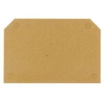 Weidmüller 0191320000 zakončovací deska béžová 20 ks