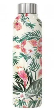 Quokka Nerezová láhev Solid jungle flora 630 ml / doprodej (Q11851)
