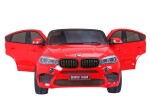 Mamido Elektrické autíčko BMW X6 M dvoumístné XXL červené