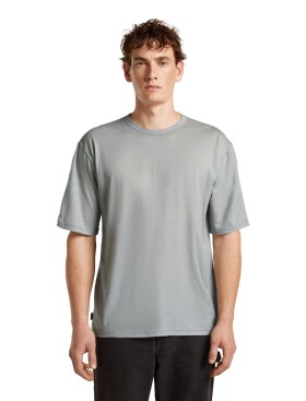 Pánské merino triko s krátkým rukávem ICEBREAKER Mens 150 Tech Lite SS Relaxed Tee, Proto Grey velikost: XL