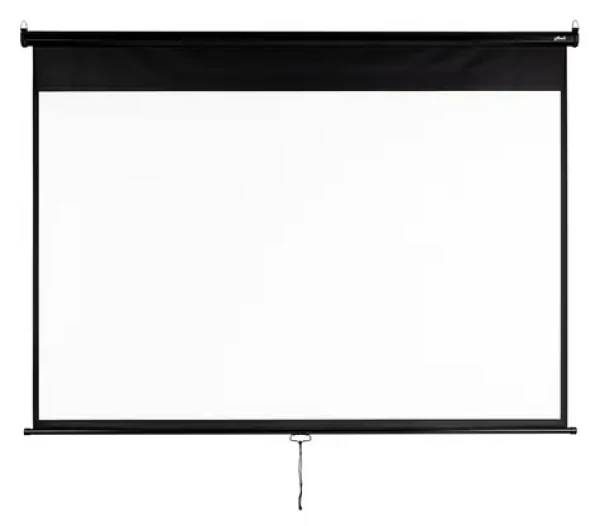 AVELI Nástěnné projekční plátno 92" 200x125 cm / Plátno / 16:10 / rolovací ručně / černý tubus (XRT-00106B)