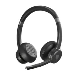 Hama BT700 černá / Bluetooth headset stereo / mikrofon otočný o 280° / výdrž 45 h / pro 2 zařízení současně (139938)