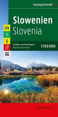 Slovinsko 1:150 000 / automapa + rekreační mapa