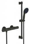 GROHE - QuickFix Precision Start Sprchový set s termostatem, matná černá 345972431