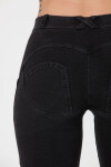 Dámské kalhoty Jeans Mid Waist BST1 černé - Boost XS