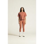 Běžecké tričko CRAFT Collective Relaxed SS - červená Velikost textilu: XXL
